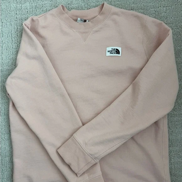 The North Face pale pink/blush Sweatshirt - Picture 2 of 8